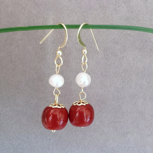 Agate Earrings